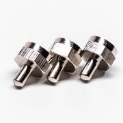 68-5 同軸f型接頭公頭RF連接器負載鍍鎳