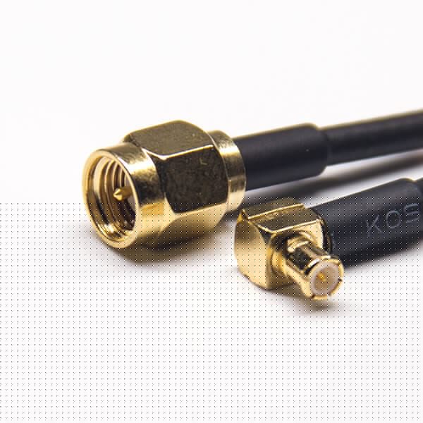 EB-101-0376 SMA公頭直式轉(zhuǎn)MCX彎式公頭組裝線材接RG316