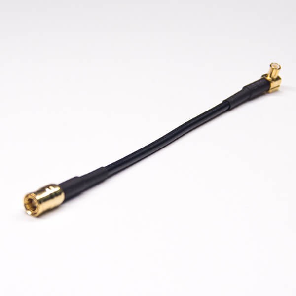 EB-101-0384 SMB公頭延長線直式轉(zhuǎn)MCX彎式公頭同軸線接RG174