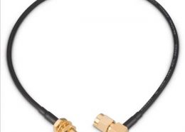 SMA轉SMA線材母頭防水穿墻轉公頭彎式R174線電纜10CM