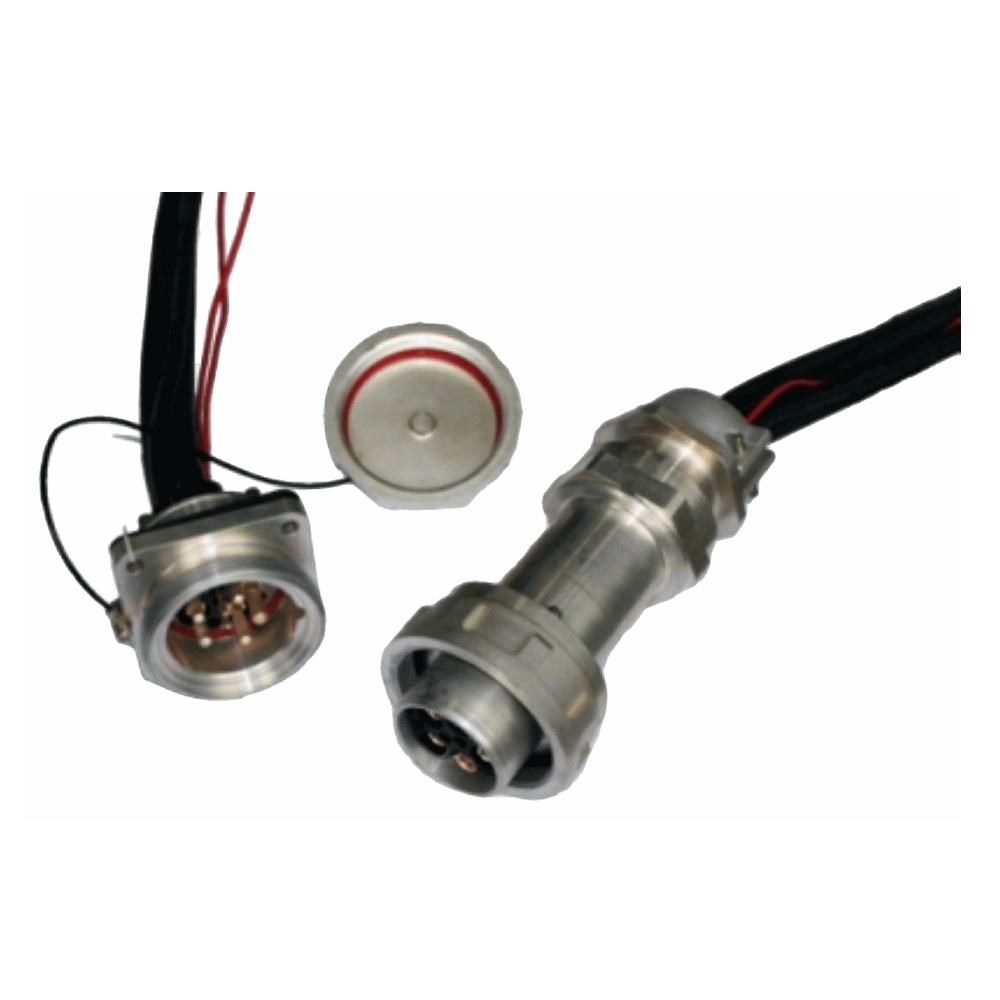 EB-418-7005 電連接器TL系列7芯直式卡口連接插頭插座公母對(duì)接接線4孔法蘭