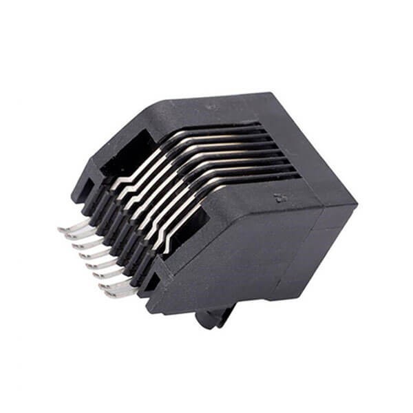 EB-500-7110_1 網絡接口RJ45連接器國標耐高溫居家電話專用接口連接器