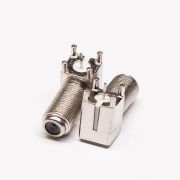 f-type-connector-90-degree-coaxial-jack-bulkhead-for-pcb(9) pcb連接器頭板端母頭射頻同軸F型連接器