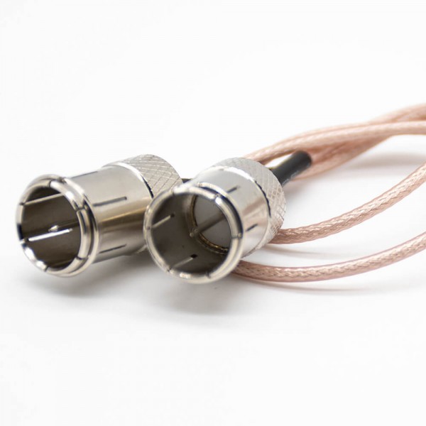 f-type-quick-plug-rf-coax-coaxial-cable-connector-straight-rg178-1m- 同軸線纜f頭公頭直式接RG178線1米