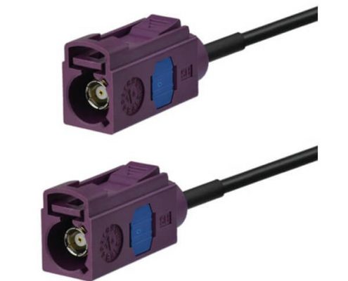 4G天線延長線Fakra D型直式母轉母車用線材50厘米