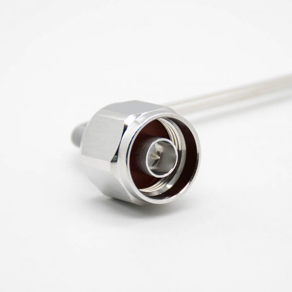 N型接頭接RG402半鋼性公頭直式RF連接器