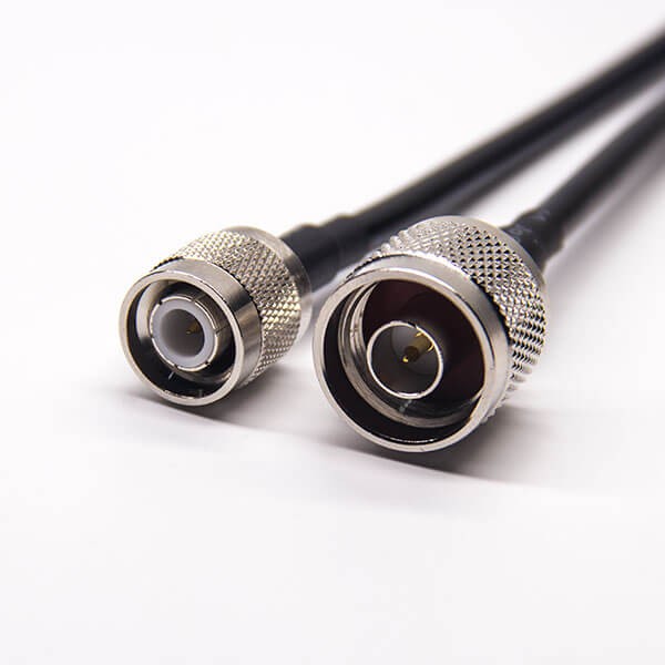 male-tnc-connector-180-degree-cable-to-n-type-straight-male-cable-with-rg223-rg58 TNC接口直式公頭轉N型直式公頭同軸電纜接RG223 RG58