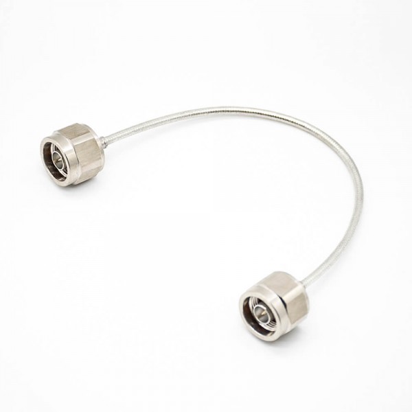 n-type-cable-straight-male-to-male-for-cable-rg402-line-length-20cm- 電纜N頭轉(zhuǎn)接頭直式公頭轉(zhuǎn)公頭接RG402線線長(zhǎng)20cm