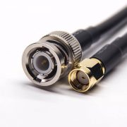 rf-cables-assembly-bnc-180-degree-male-to-sma-male-rp-straight-with-rg233-rg58(4) BNC信號(hào)線180度直式公頭轉(zhuǎn)SMA反極公頭直式同軸線纜接RG223 RG58
