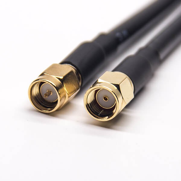 sma-cable-male-to-male-rp-straight-rf-cable-with-rg58-rg223 RF SMA公頭線直式轉SMA公頭反極性直式接RG58 RG223