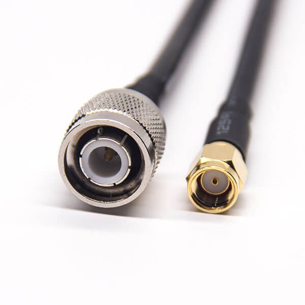 tnc-connector-male-plug-straight-to-sma-male-rp-straight-with-rg223-rg58 TNC插座公頭直式轉SMA公頭反極性直式接RG223 RG58線